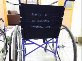 Wheelchair Donation at Women & Children's Hospital